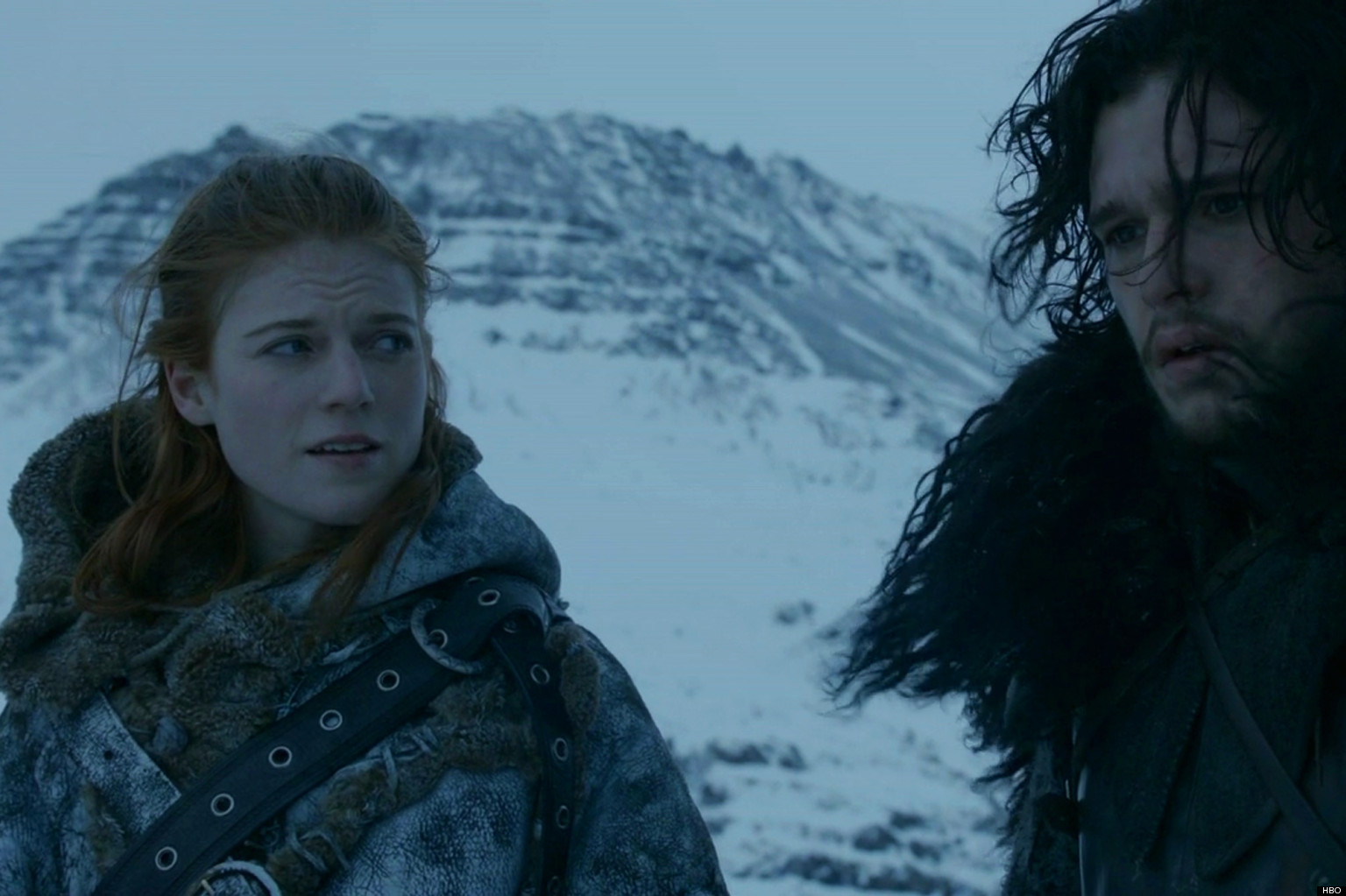 Jon Snow en Ygritte