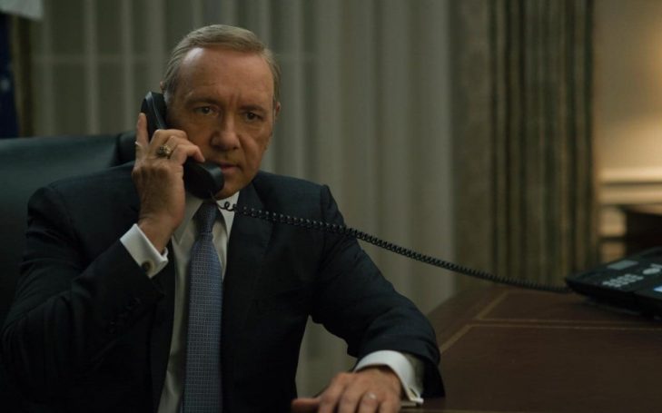 Spacey is definitief uit House of Cards